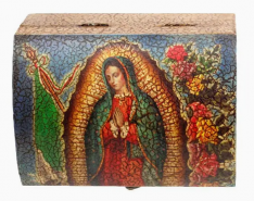 Our Lady of Guadalupe Flag – Rosary Box